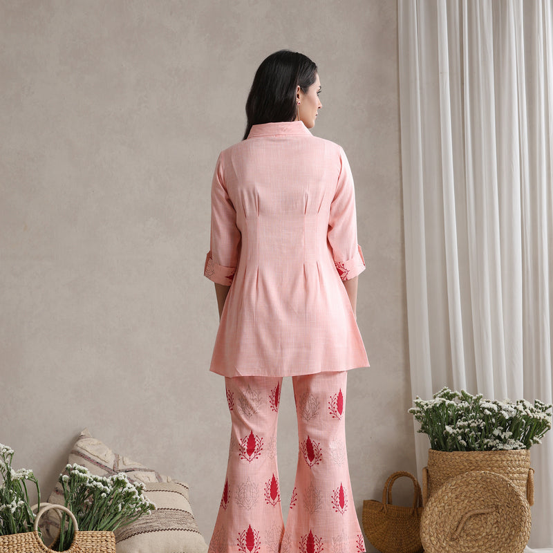 Pink Serenity Floral Co-Ord Set - Khushal K - Image 6