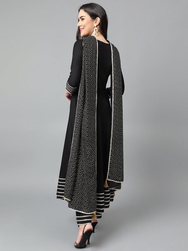 Khushal K Women Regular Gotta Patti Kurta Sets