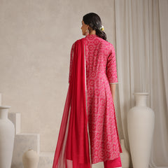 Khushal K Floral Printed Empire Kurta set