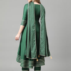 Khushal K Women Regular Gotta Patti Kurta Sets