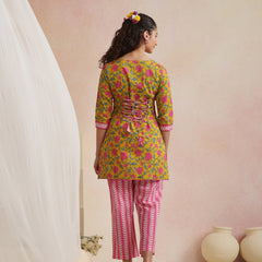 Khushal K Women Co-Ords Set - Yellow
