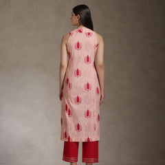 Khushal K Women Ethnic Motifs Printed Cotton Kurta set