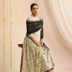 Women Ethnic Motifs Printed Regular Kurta with Trousers & Dupatta