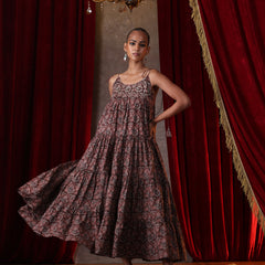 Khushal K Women Dresses - Brown