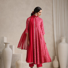 Khushal K Floral Printed Empire Kurta set