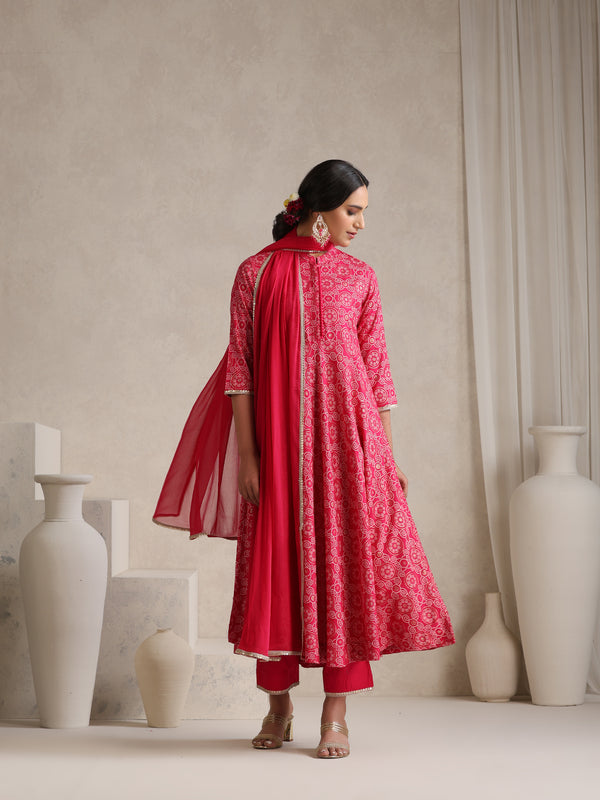 Khushal K Floral Printed Empire Kurta set