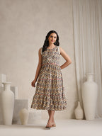 Khushal K Women Printed Dress