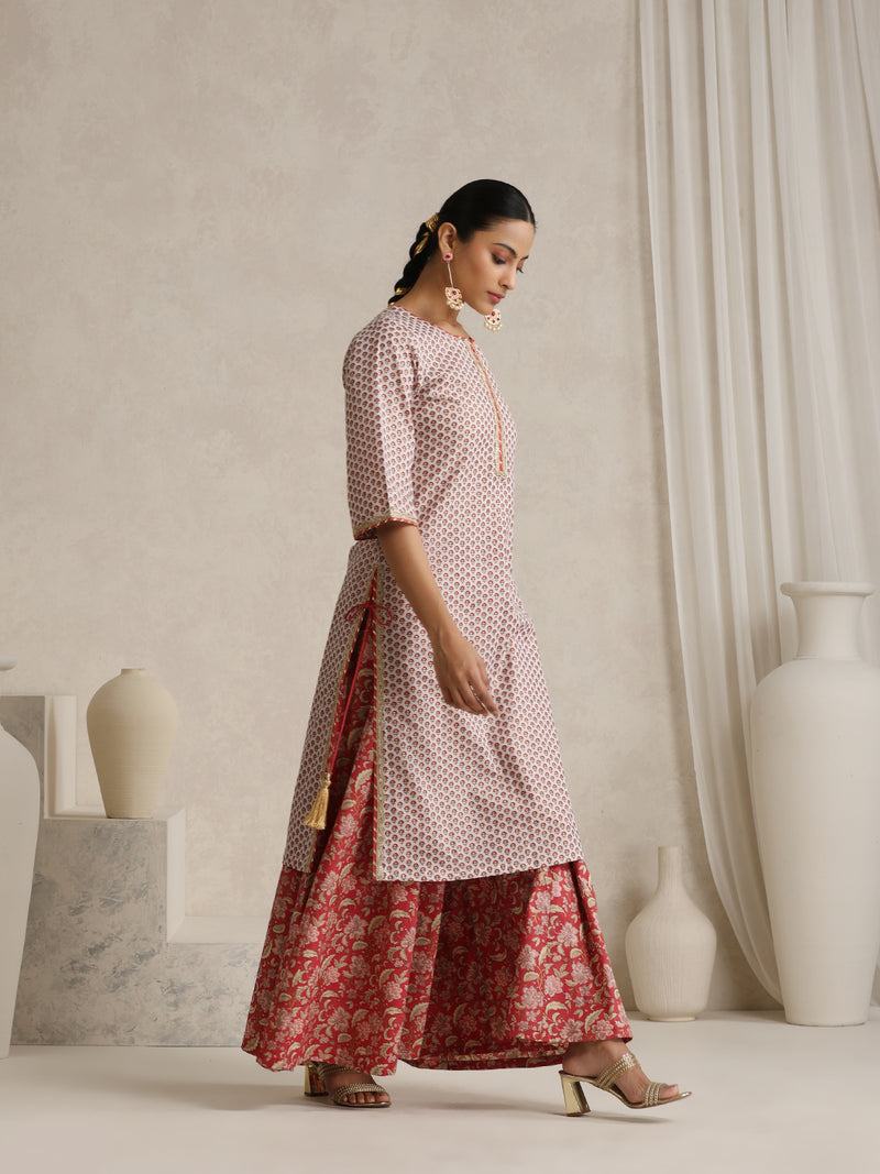 Khushal K Women Floral Printed Kurta set