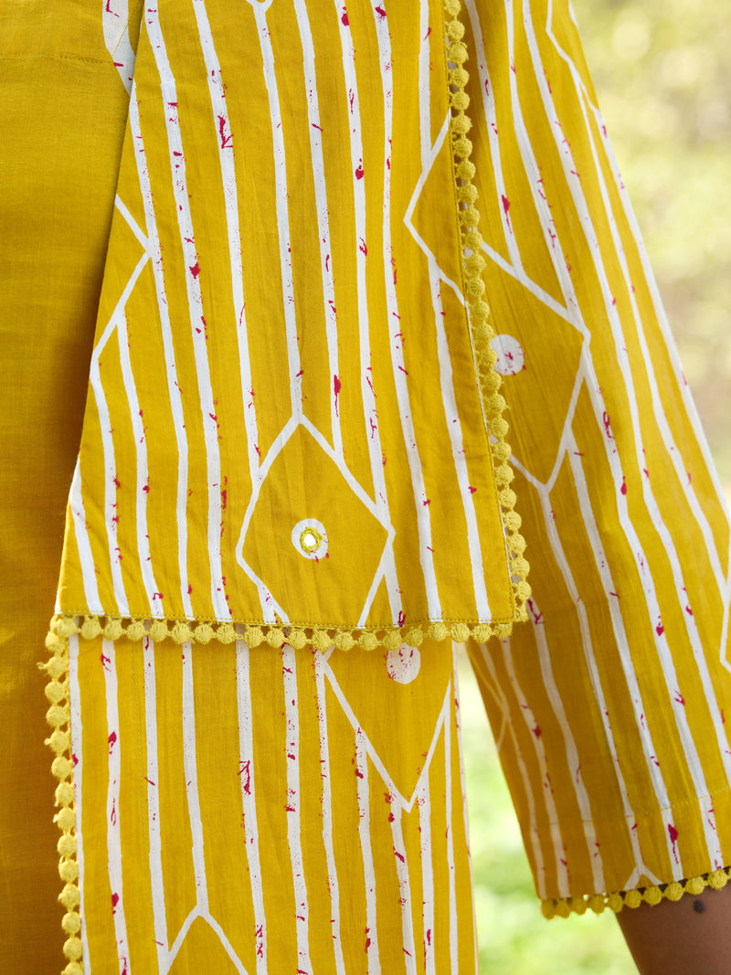 Khushal K Women Printed Pure Cotton Co-Ords set