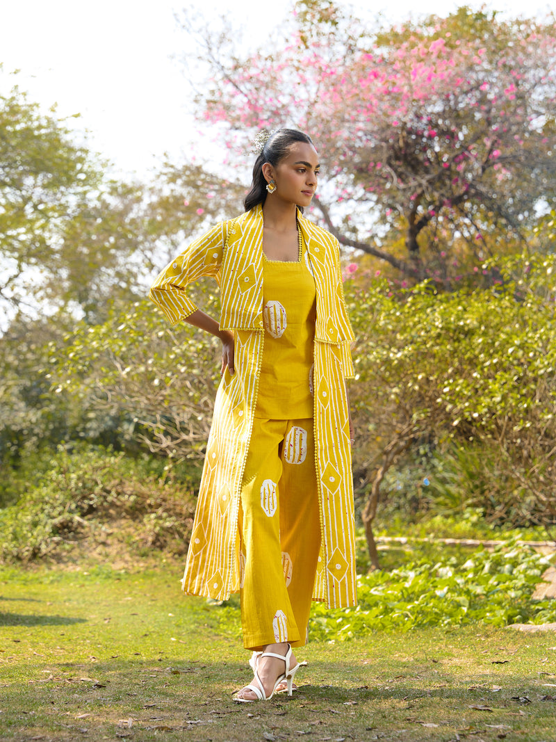 Khushal K Women Printed Pure Cotton Co-Ords set