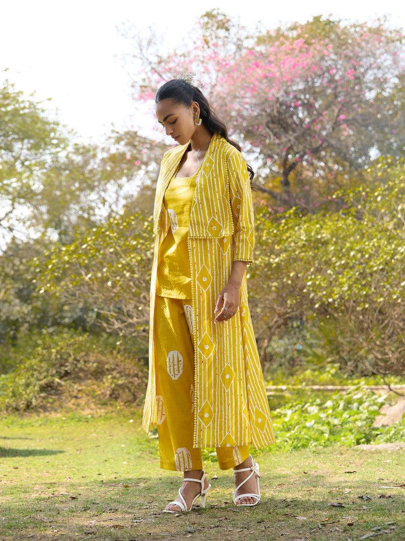 Khushal K Women Printed Pure Cotton Co-Ords set