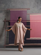 Khushal K Women Motifs Embroidered Kaftan set