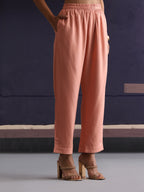 Khushal K Women Motifs Yoke Design Kaftan set