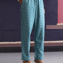 Khushal K Women Ethnic Motifs Printed Kaftan set