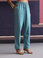 Khushal K Women Ethnic Motifs Printed Kaftan set