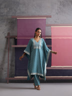 Khushal K Women Ethnic Motifs Printed Kaftan set