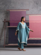 Khushal K Women Ethnic Motifs Printed Kaftan set