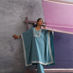 Khushal K Women Ethnic Motifs Printed Kaftan set