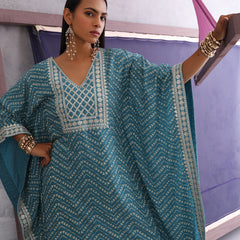 Khushal K Women Ethnic Motifs Printed Kaftan set